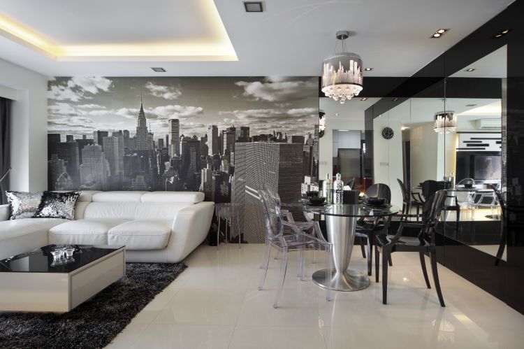 Classical, Contemporary, Modern Design - Living Room - HDB 4 Room - Design by Vegas Interior Design Pte Ltd