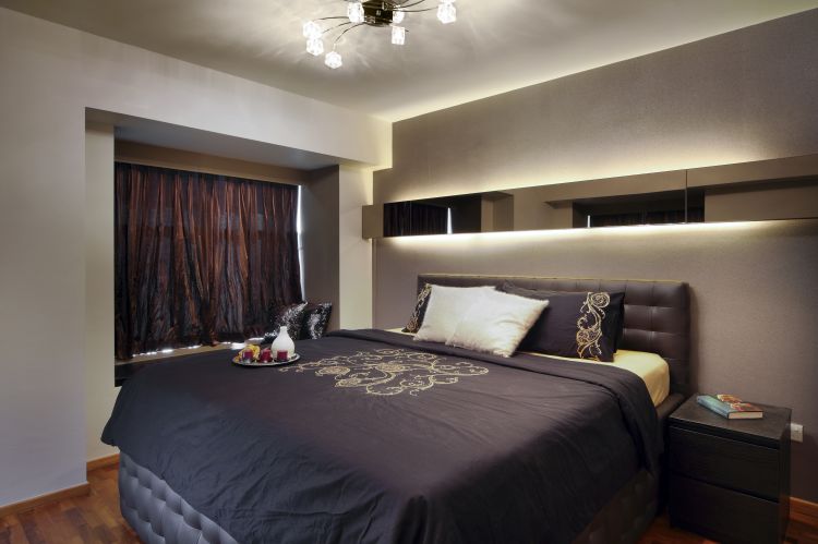 Classical, Contemporary, Modern Design - Bedroom - HDB 4 Room - Design by Vegas Interior Design Pte Ltd