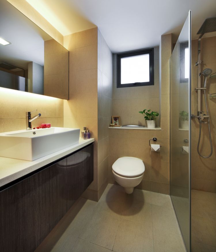 Classical, Contemporary, Modern Design - Bathroom - HDB 4 Room - Design by Vegas Interior Design Pte Ltd