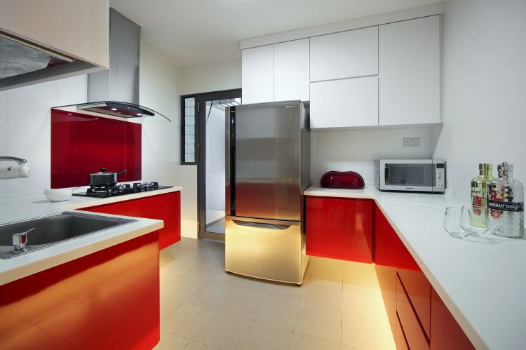 Classical, Contemporary, Modern Design - Kitchen - HDB 4 Room - Design by Vegas Interior Design Pte Ltd