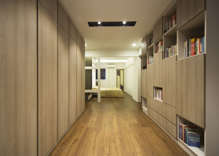 Contemporary Design - Bedroom - HDB 3 Room - Design by Vegas Interior Design Pte Ltd