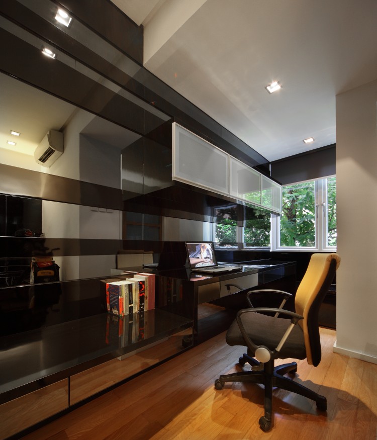 Minimalist, Modern Design - Study Room - Condominium - Design by Vegas Interior Design Pte Ltd