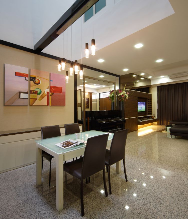 Contemporary, Modern Design - Dining Room - Landed House - Design by Vegas Interior Design Pte Ltd