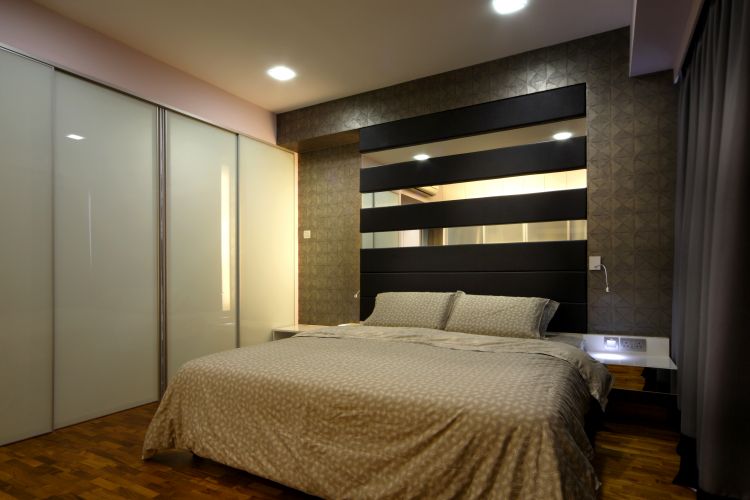 Contemporary, Modern Design - Bedroom - Landed House - Design by Vegas Interior Design Pte Ltd