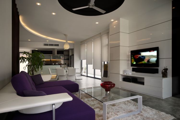 Industrial, Minimalist Design - Living Room - Landed House - Design by Vegas Interior Design Pte Ltd