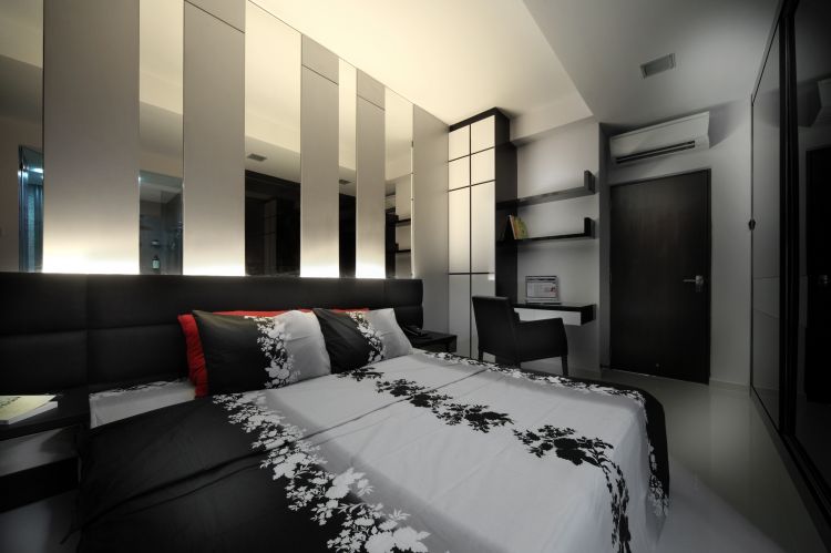 Minimalist, Modern Design - Bedroom - Condominium - Design by Vegas Interior Design Pte Ltd