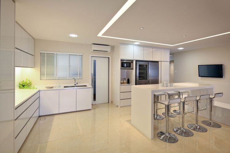 Modern Design - Kitchen - Condominium - Design by Vegas Interior Design Pte Ltd