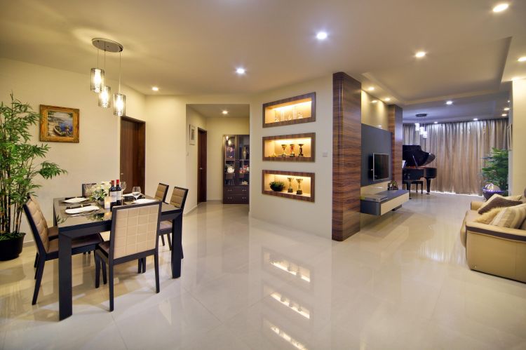 Classical, Contemporary, Modern Design - Living Room - Condominium - Design by Vegas Interior Design Pte Ltd