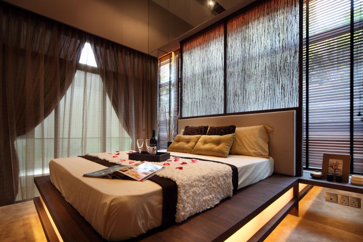 Modern, Resort Design - Bedroom - Condominium - Design by Vegas Interior Design Pte Ltd