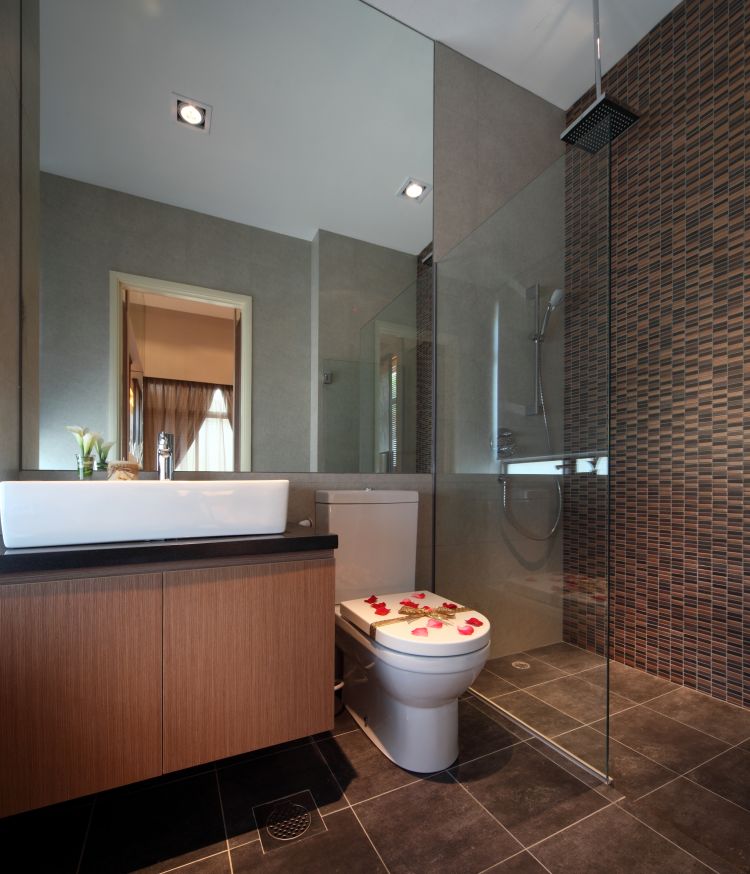 Modern, Resort Design - Bathroom - Condominium - Design by Vegas Interior Design Pte Ltd