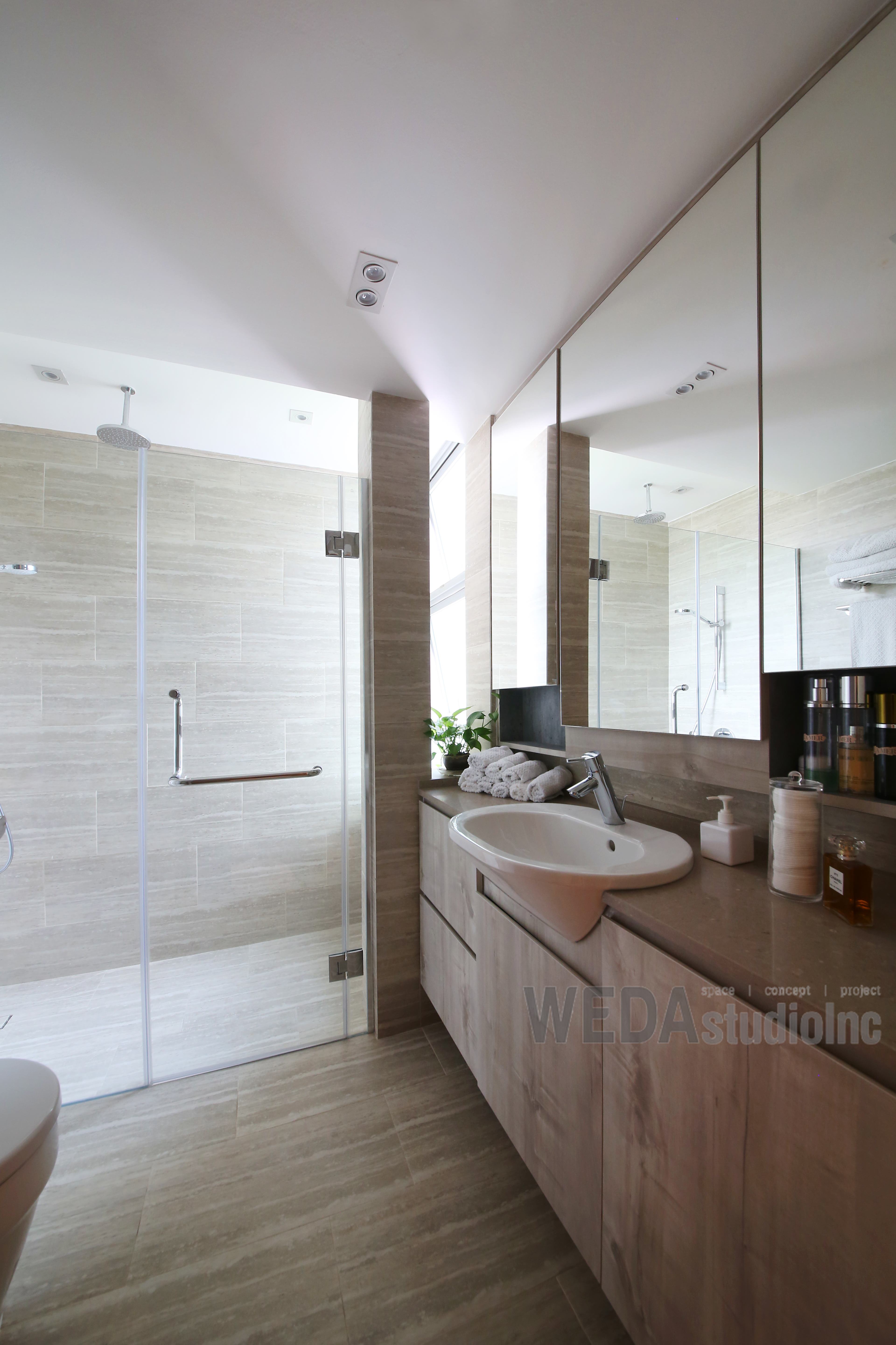 Contemporary, Modern Design - Bathroom - Condominium - Design by WEDA StudioInc Pte Ltd