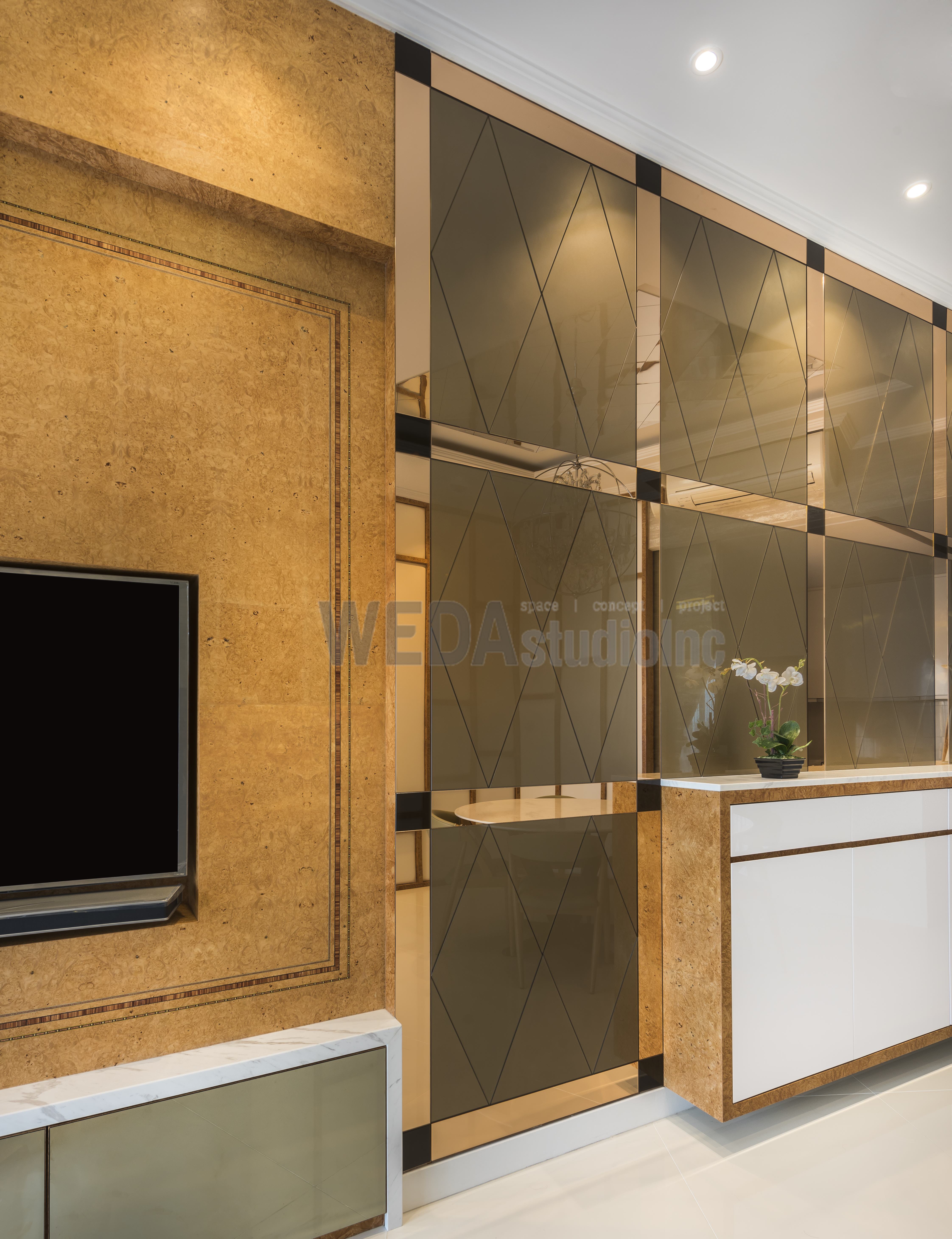 Classical, Modern Design - Living Room - Condominium - Design by WEDA StudioInc Pte Ltd