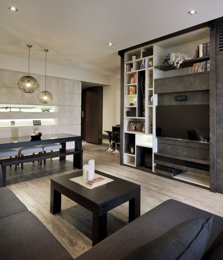 Minimalist, Modern Design - Living Room - Condominium - Design by WEDA StudioInc Pte Ltd