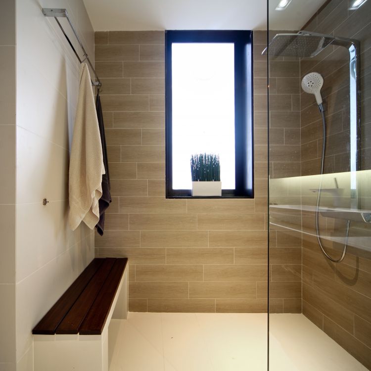 Minimalist, Modern Design - Bathroom - Condominium - Design by WEDA StudioInc Pte Ltd