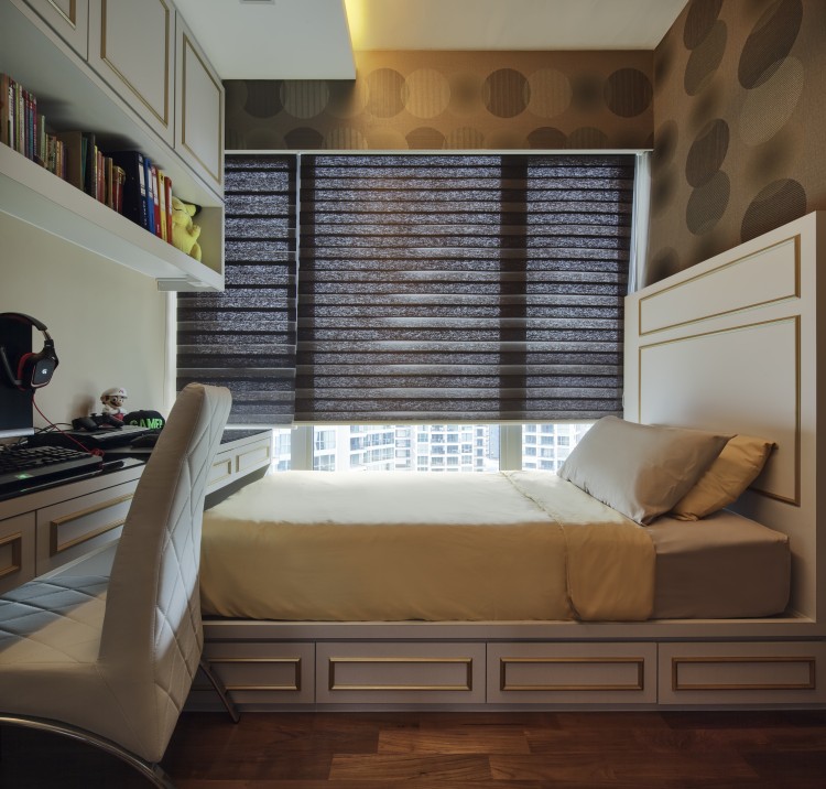 Contemporary, Retro Design - Bedroom - Condominium - Design by Weiken.com Design Pte Ltd