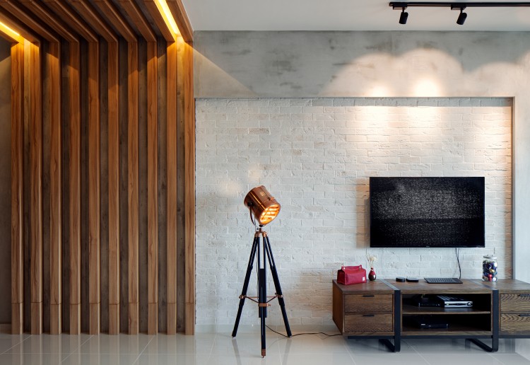 Contemporary, Modern, Scandinavian Design - Living Room - Condominium - Design by Weiken.com Design Pte Ltd
