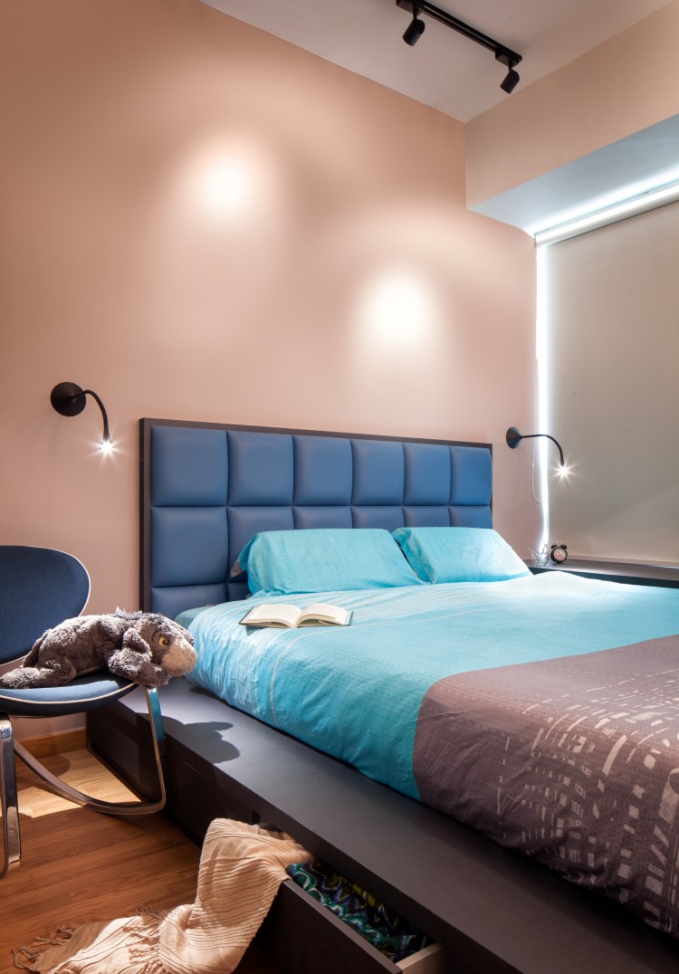 Contemporary, Modern, Scandinavian Design - Bedroom - Condominium - Design by Weiken.com Design Pte Ltd
