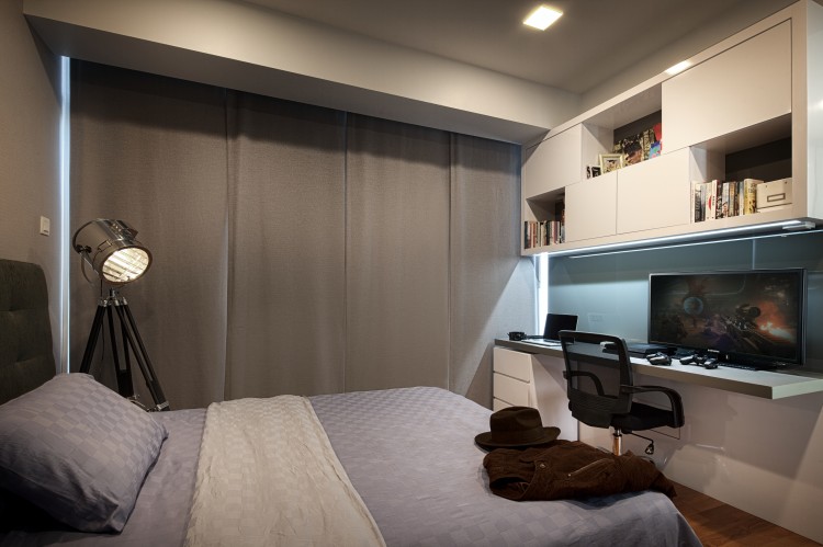 Modern, Vintage Design - Bedroom - Landed House - Design by Weiken.com Design Pte Ltd