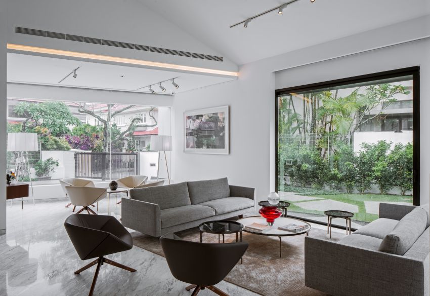 Minimalist Design - Living Room - Landed House - Design by Weiken.com Design Pte Ltd