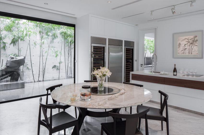 Minimalist Design - Dining Room - Landed House - Design by Weiken.com Design Pte Ltd