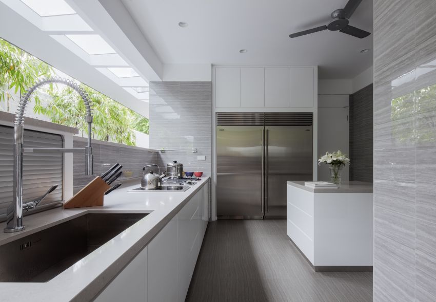 Minimalist Design - Kitchen - Landed House - Design by Weiken.com Design Pte Ltd