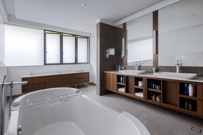 Minimalist Design - Bathroom - Landed House - Design by Weiken.com Design Pte Ltd