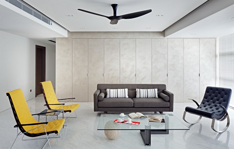 Eclectic, Minimalist Design - Living Room - Landed House - Design by Weiken.com Design Pte Ltd