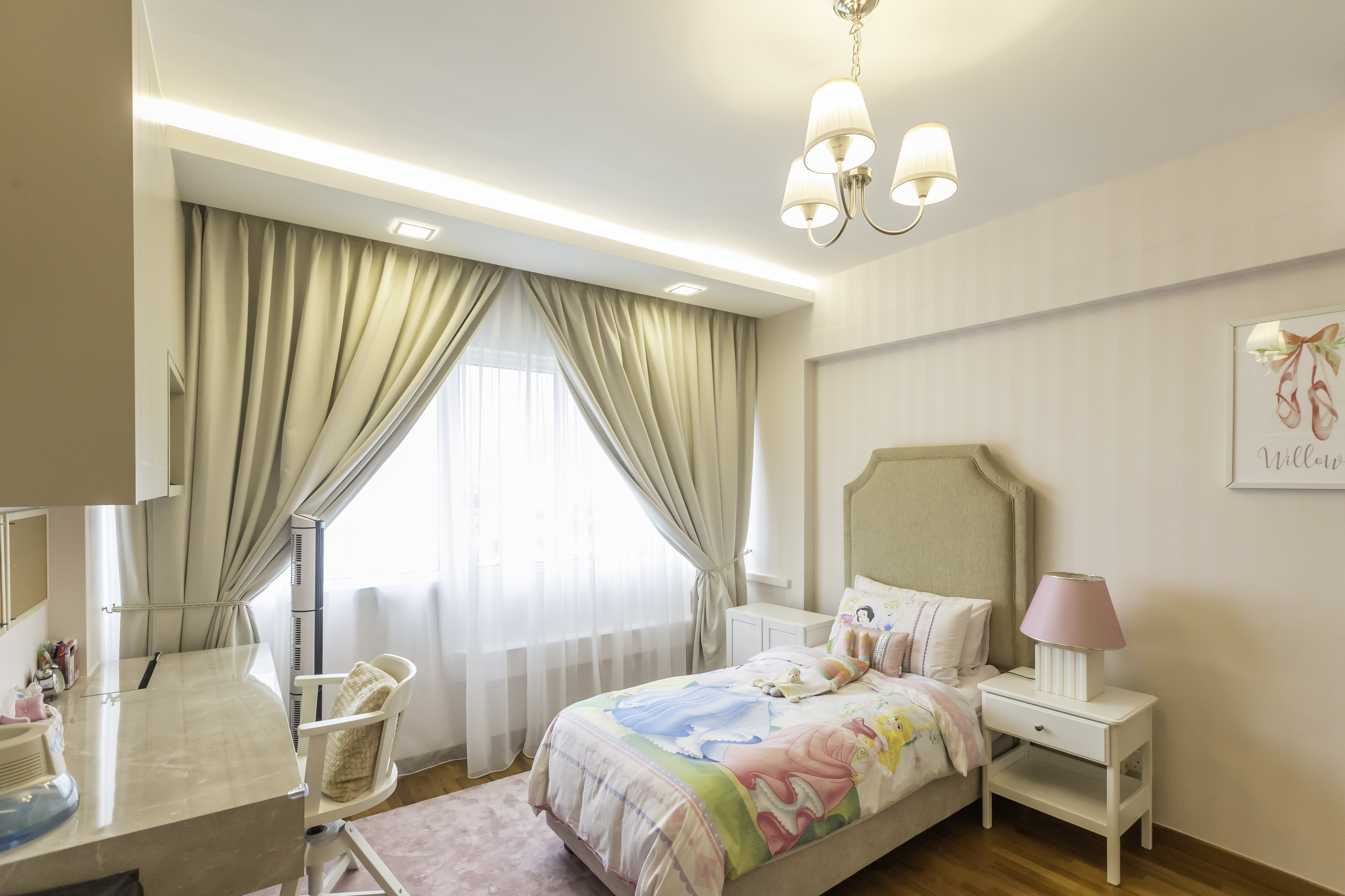 Victorian Design - Bedroom - Condominium - Design by Weiken.com Design Pte Ltd