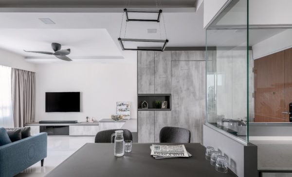 Scandinavian Design - Living Room - HDB 4 Room - Design by Weiken.com Design Pte Ltd