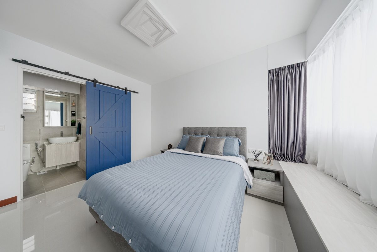 Scandinavian Design - Bedroom - HDB 4 Room - Design by Weiken.com Design Pte Ltd