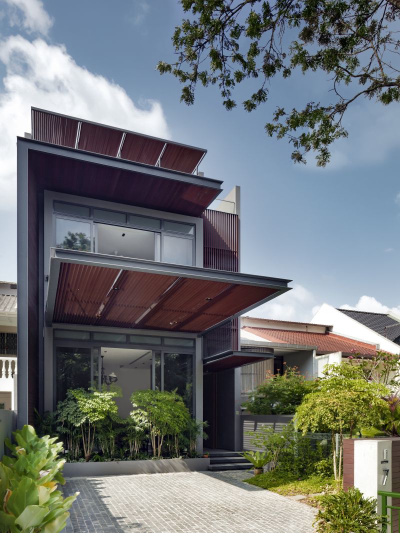 Classical, Contemporary, Modern Design - Balcony - Landed House - Design by Weiken.com Design Pte Ltd