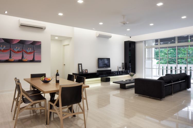 Contemporary, Minimalist Design - Living Room - Condominium - Design by Weiken.com Design Pte Ltd