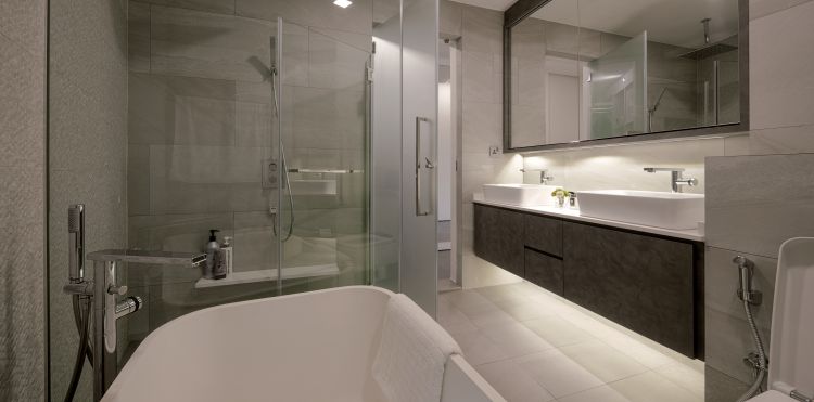 Contemporary, Minimalist Design - Bathroom - Condominium - Design by Weiken.com Design Pte Ltd