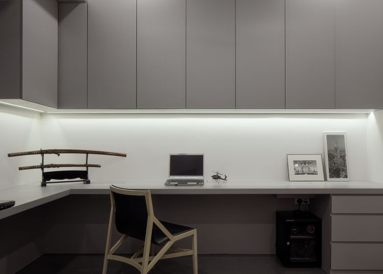 Contemporary, Minimalist Design - Study Room - Condominium - Design by Weiken.com Design Pte Ltd