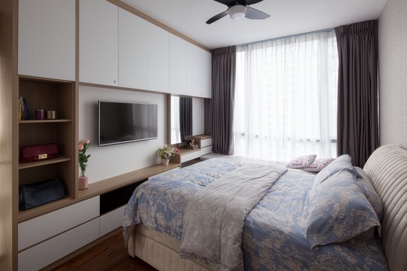 Classical, Country, Modern Design - Bedroom - Condominium - Design by Weiken.com Design Pte Ltd