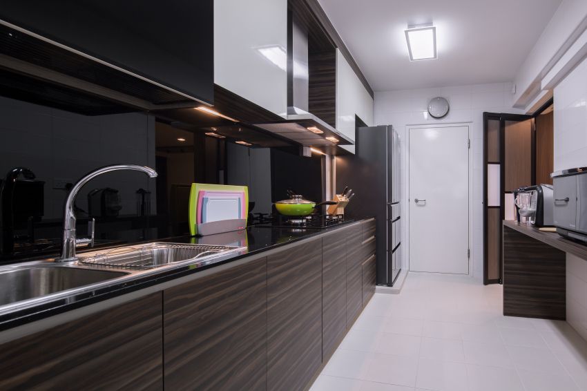 Minimalist Design - Kitchen - HDB 5 Room - Design by Weiken.com Design Pte Ltd