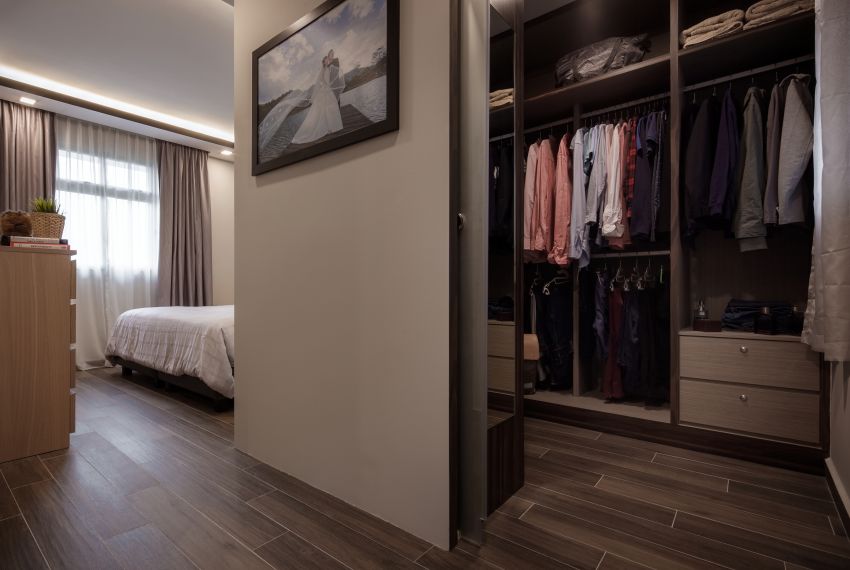 Minimalist Design - Bedroom - HDB 5 Room - Design by Weiken.com Design Pte Ltd