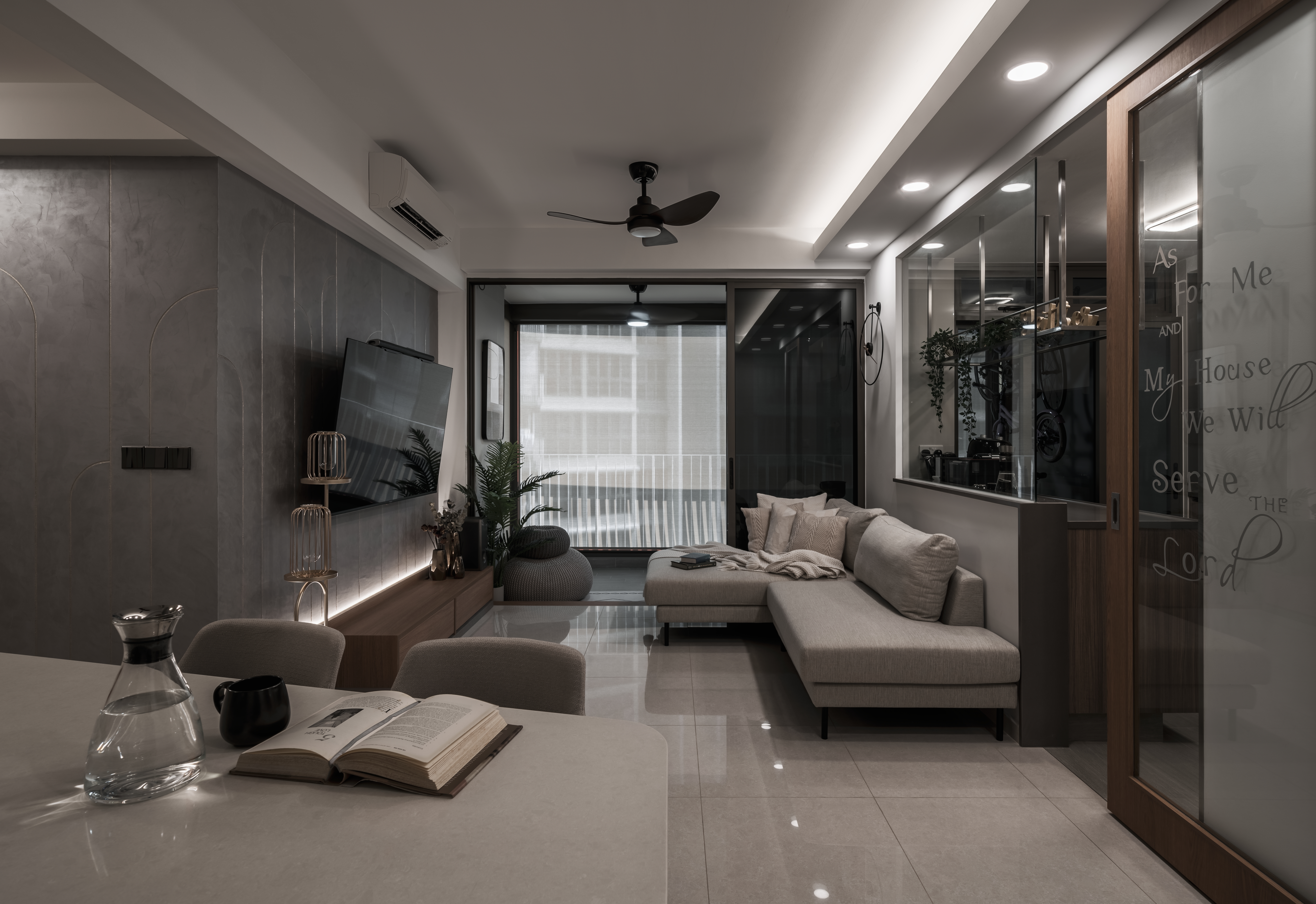 Contemporary Design - Living Room - Condominium - Design by Weiken.com Design Pte Ltd