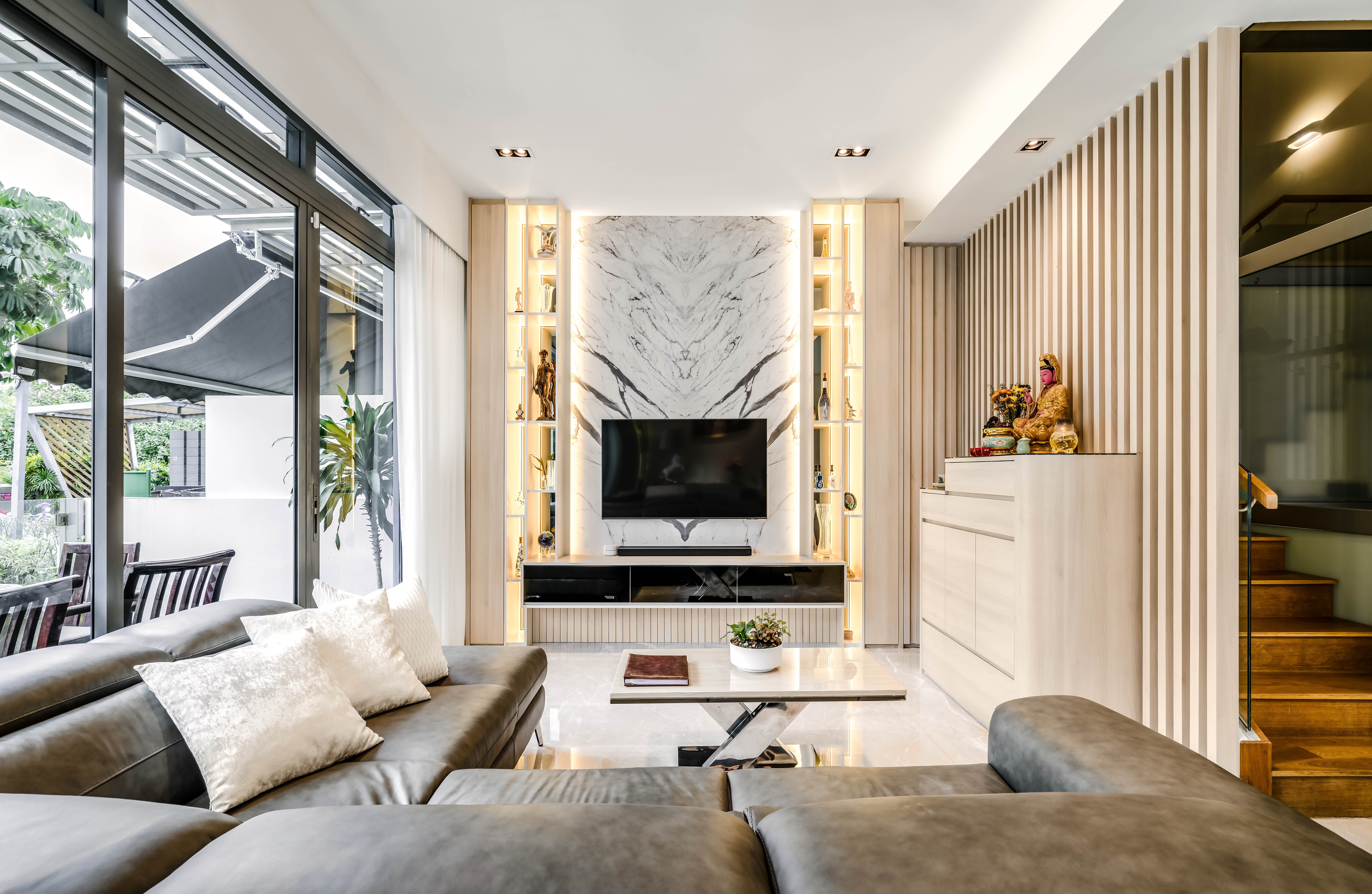 Modern, Scandinavian Design - Living Room - Landed House - Design by Weiken.com Design Pte Ltd