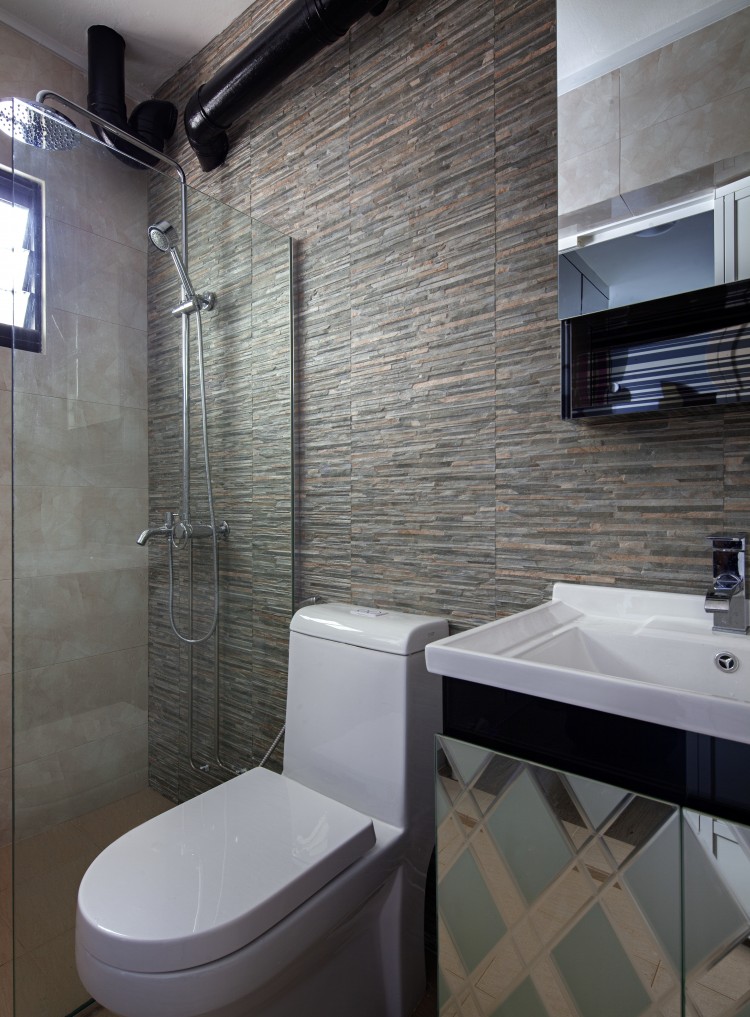 Classical, Contemporary Design - Bathroom - HDB 3 Room - Design by Weiken.com Design Pte Ltd