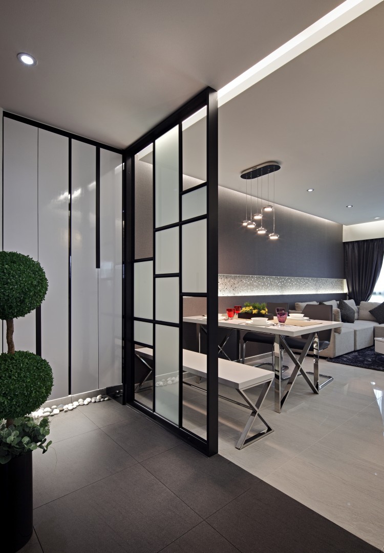 Contemporary, Modern Design - Living Room - HDB 4 Room - Design by Weiken.com Design Pte Ltd