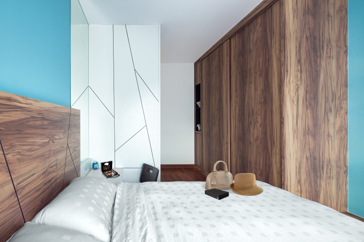 Minimalist Design - Bedroom - HDB 4 Room - Design by Weiken.com Design Pte Ltd