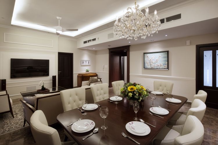 Contemporary, Minimalist Design - Dining Room - Condominium - Design by Weiken.com Design Pte Ltd