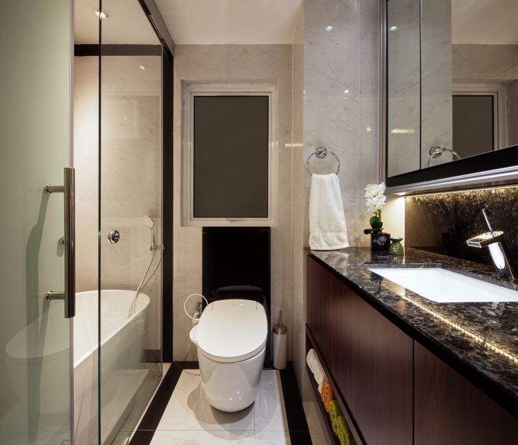 Contemporary, Minimalist Design - Bathroom - Condominium - Design by Weiken.com Design Pte Ltd