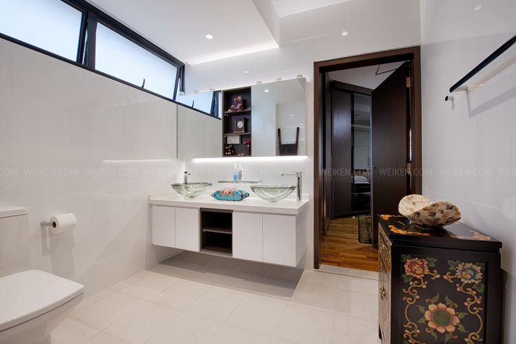 Tropical Design - Bathroom - Condominium - Design by Weiken.com Design Pte Ltd