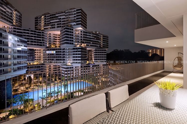 Classical, Modern Design - Balcony - Condominium - Design by Weiken.com Design Pte Ltd