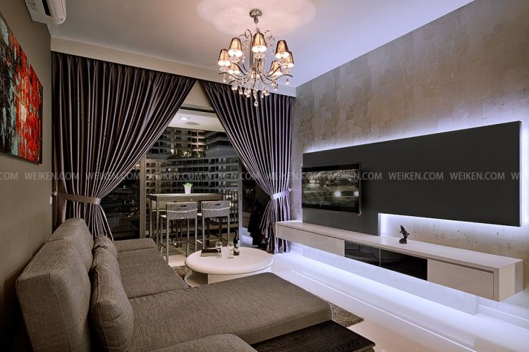 Classical, Modern Design - Living Room - Condominium - Design by Weiken.com Design Pte Ltd