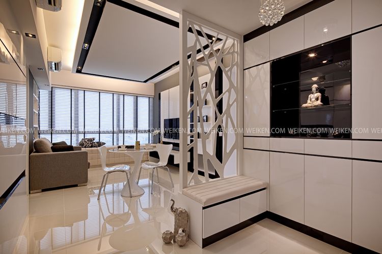 Contemporary, Minimalist Design - Dining Room - Condominium - Design by Weiken.com Design Pte Ltd