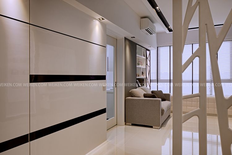 Contemporary, Minimalist Design - Living Room - Condominium - Design by Weiken.com Design Pte Ltd