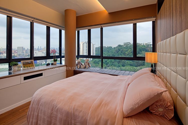 Contemporary, Minimalist Design - Bedroom - Condominium - Design by Weiken.com Design Pte Ltd